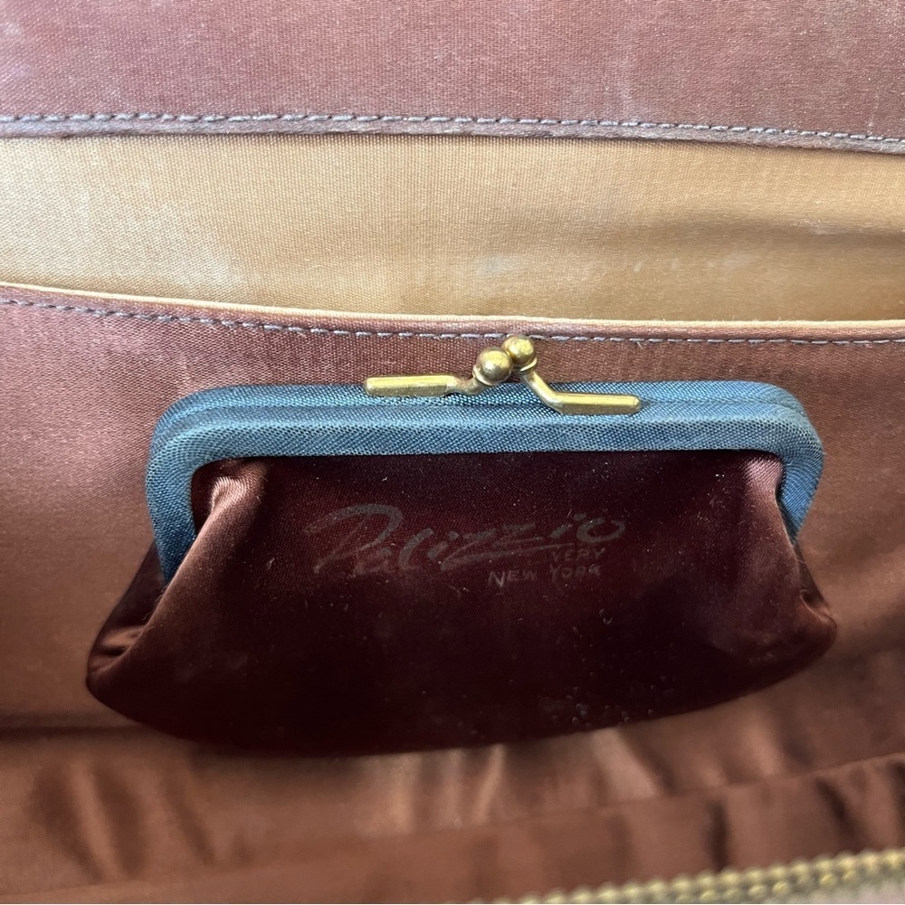 Vintage Palizzio Brown Retro Pocketbook - Picture 6 of 13